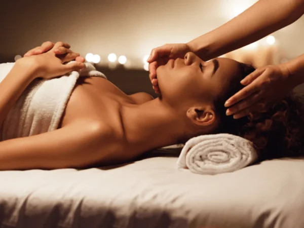 Марокканская программа и массаж всего тела в Хургаде 44 Relaxing Moroccan hammam massage with warm hands and a soft towel as part of a full-body SPA program in Hurghada