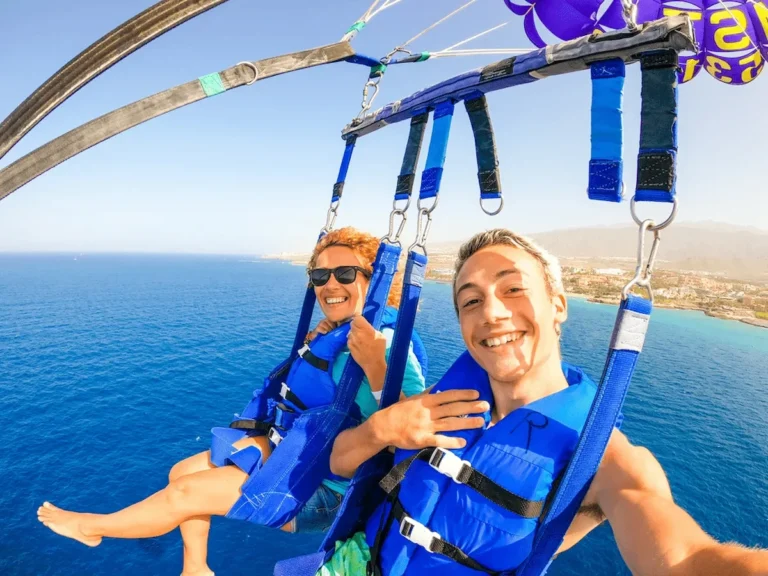 Батискаф, Снорклинг, Парашют за лодкой 12 parasailing in hurghada